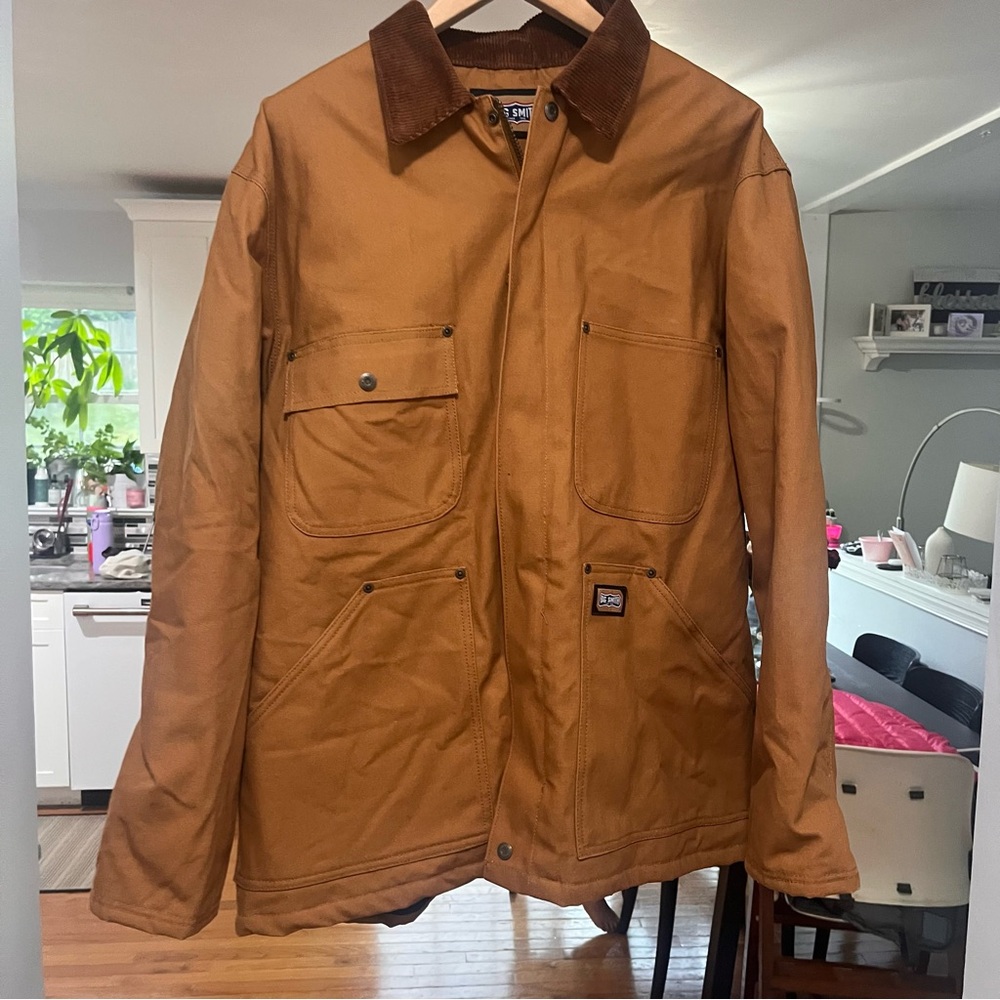 Big SMITH - CLASSIC HEAVY CANVAS FULLY LINED WORKWEAR JACKET XL